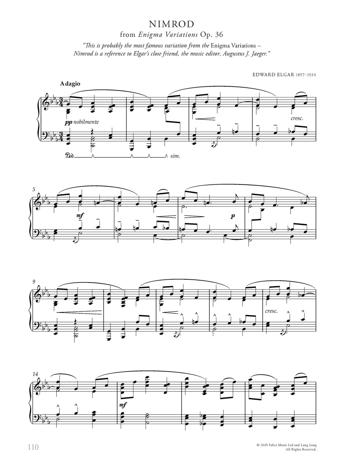 Lang Lang Piano Book Encore Edition