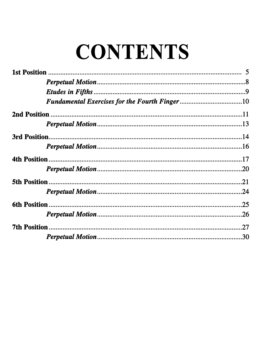 Suzuki Position Etudes for Violin 0096S