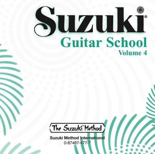 Suzuki Guitar School Volume 4 CD