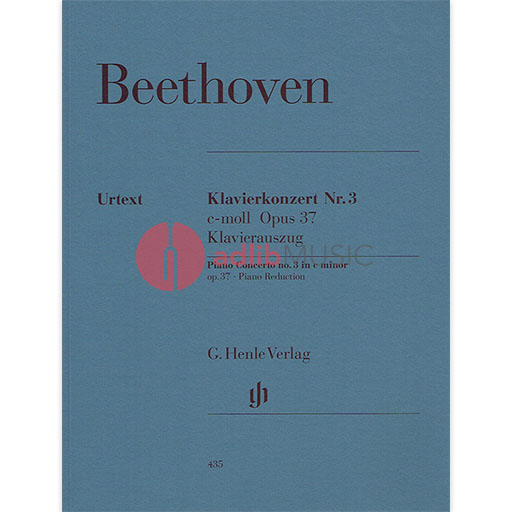 Beethoven - Concerto #3 Op37 in Cmin - 2 Pianos 4 Hands Henle HN435