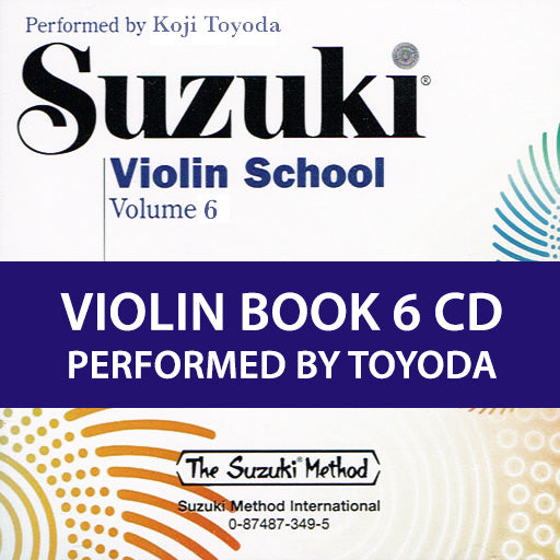 Suzuki Violin School Volume 6 CD
