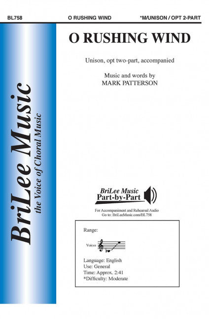 O Rushing Wind Unison/2Pt