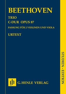 Trio in C major Op 87 Study Score