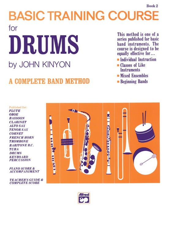 John Kinyon's Basic Training Course Book 2 Drums