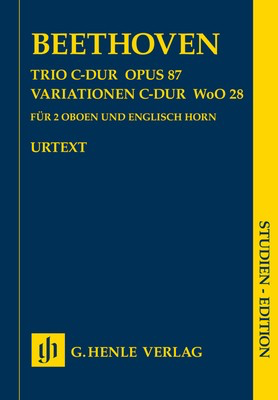 Trio in C Variations in C Op 87 28 Study Score