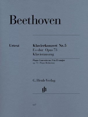 Beethoven - Concerto #5 Op73 Ebmaj Emperor - 2 Pianos 4 Hands Henle HN637