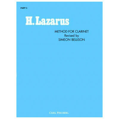 Lazarus Method for Clarinet Part 3