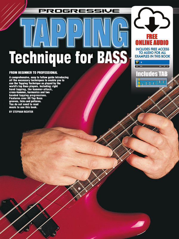 Progressive Tapping Bass Bk/CD