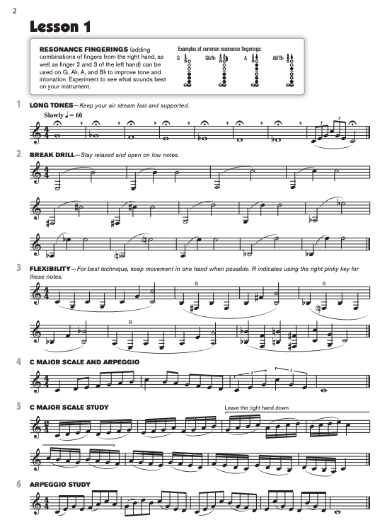 Sound Artistry Intermediate Method for Bass Clarinet