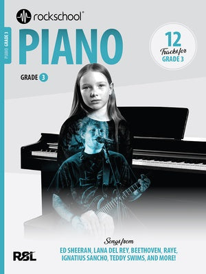 Rockschool Piano Grade 3 (2025) Book/OLA - Rock School Limited