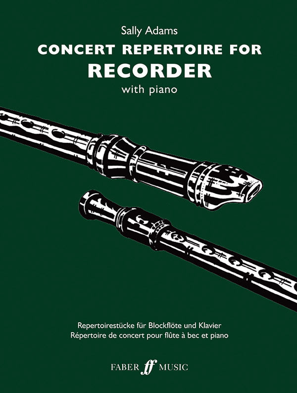 CONCERT REPERTOIRE FOR RECORDER REC/PNO