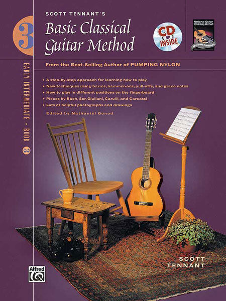 BASIC CLASSICAL GUITAR METHOD BK 3 BK/CD