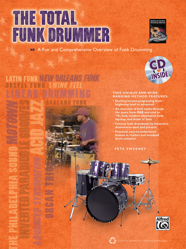 TOTAL FUNK DRUMMER BK/CD