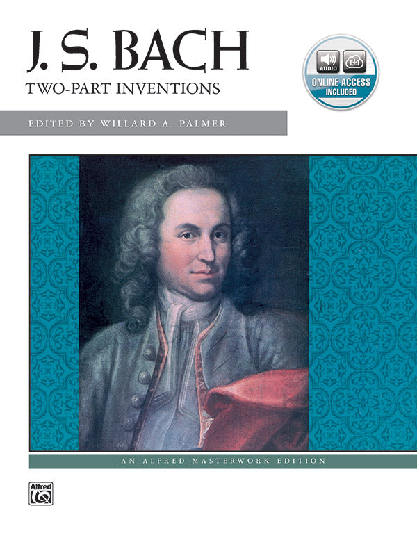 Bach Two-Part Inventions Bk/CD