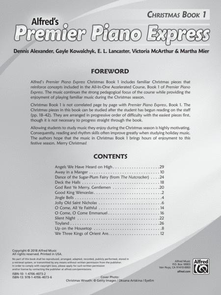 Premier Piano Express Christmas Book 1