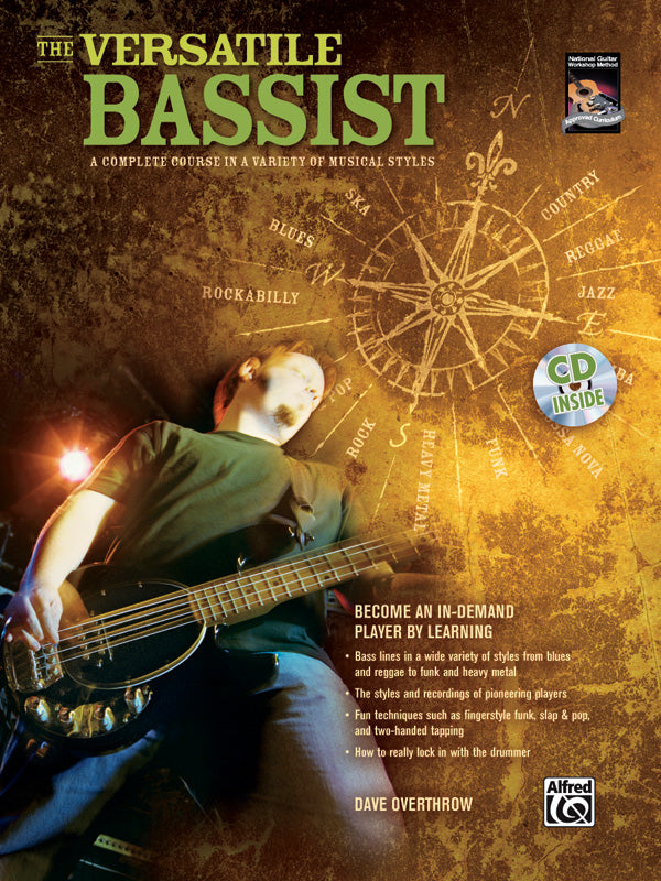 VERSATILE BASSIST BK/CD