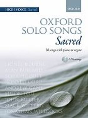 Oxford Solo Songs Sacred High Voice Book/CD
