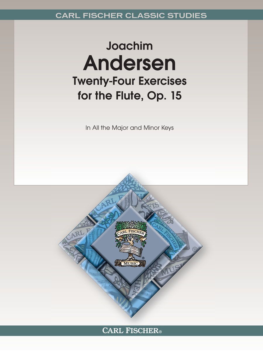 Twenty Four Exercises for the Flute Op 15 - Anderson