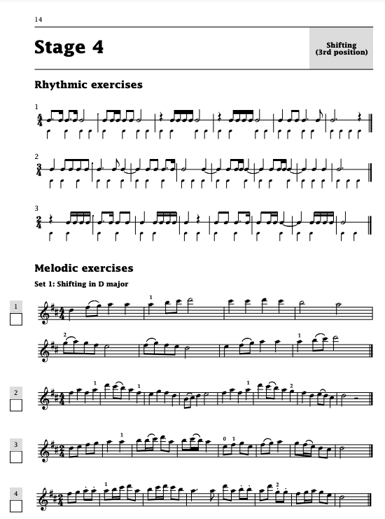 Improve Your Sight Reading Violin Grade 4