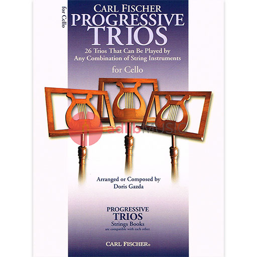 Progressive Trios For Strings Cello