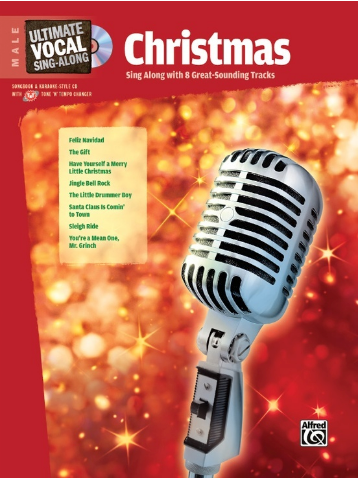 ULTIMATE VOCAL SING ALONG CHRISTMAS MALE BK/CD