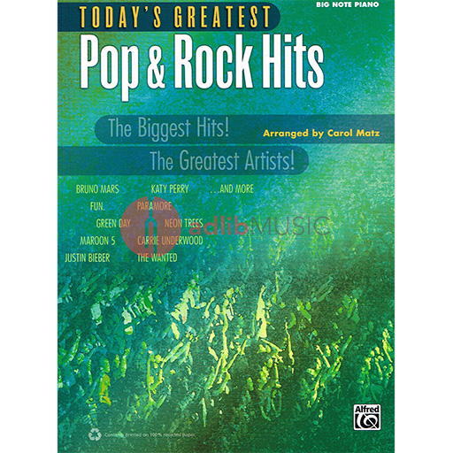 TODAYS GREATEST POP & ROCK HITS BN