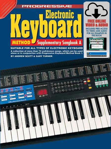 Progressive Keyboard Meth Supp Songbk A Book/OA