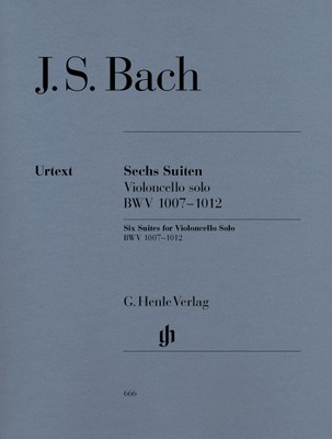 6 Suites for Cello solo BWV 1007-1012