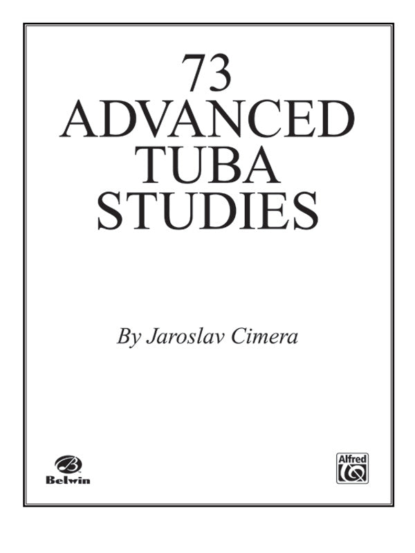 73 Advanced Tuba Studies