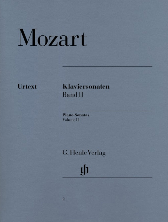 Mozart - Piano Sonatas Volume 2 - Piano Henle HN002