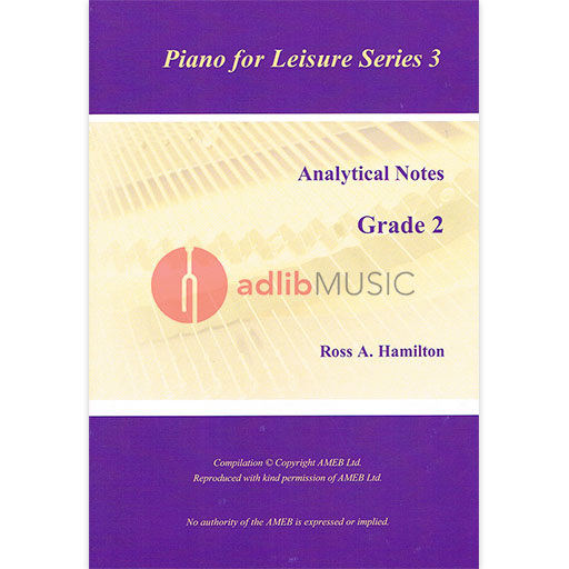 AMEB Analytical Notes PFL Series 3 Gr 2