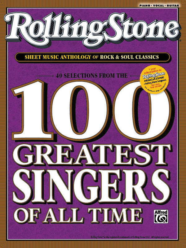 Rolling Stone Selections from 100 Greatest Singers