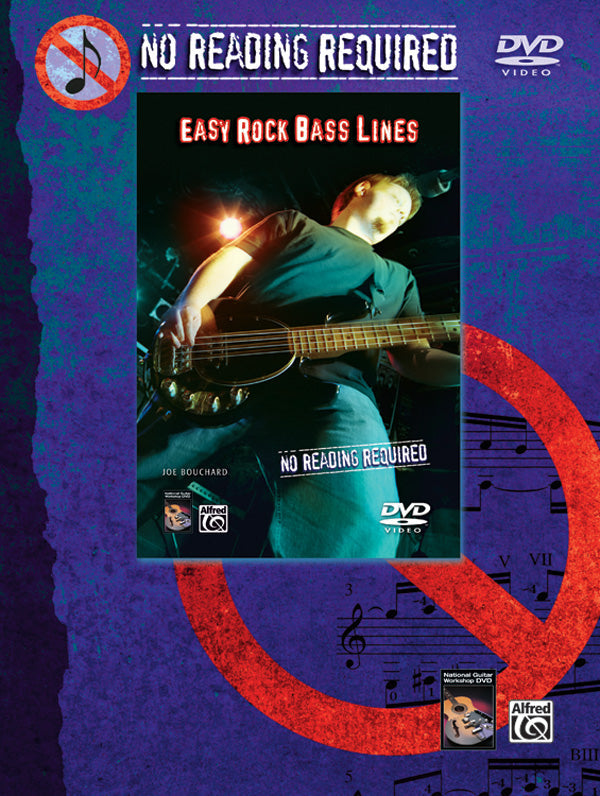 NO READING REQUIRED EASY ROCK BASS LINES