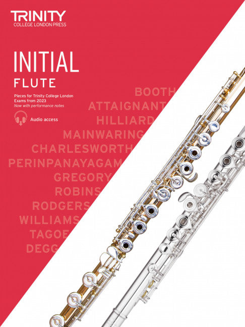 Trinity Flute Exam Pieces from 2023 Inital Sc/Pt