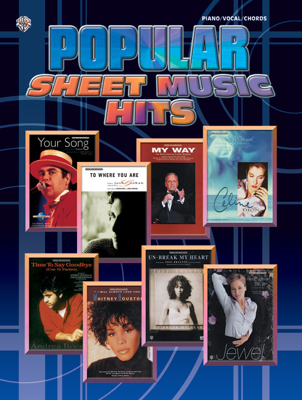 POPULAR SHEET MUSIC HITS PVG