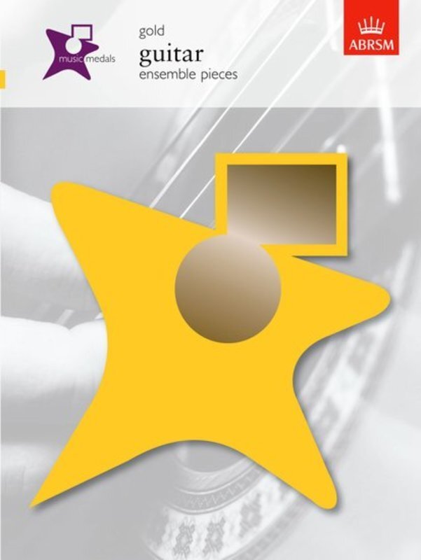 Music Medals Guitar Ensemble Pieces Gold