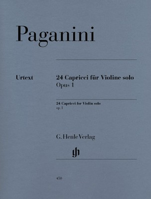 24 Capricci Op 1 Violin