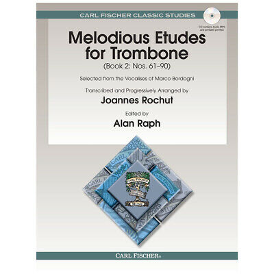 Melodius Etudes For Trombone Book 2 Nos 61-90