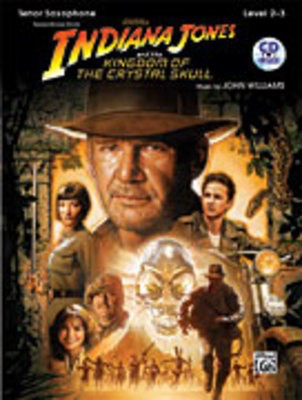 INDIANA JONES & THE KINGDOM TENOR SAX BK/CD