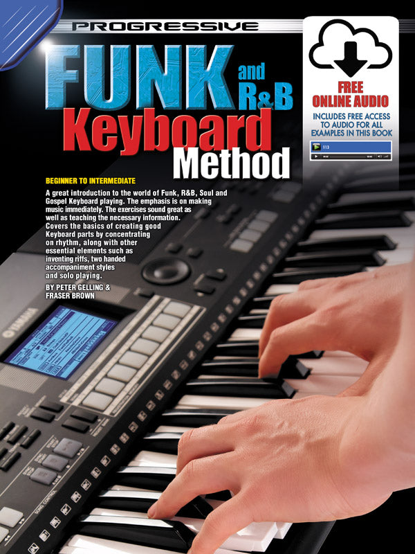Progressive Funk and R&B Keyboard Method Bk/OLA