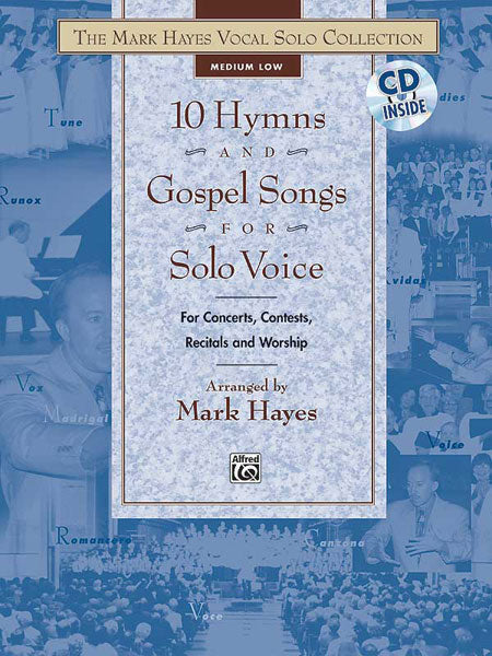 MARK HAYES HYMNS 3 MED-LOW BK/CD