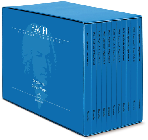 Bach Complete Organ Works 11 Volume Set