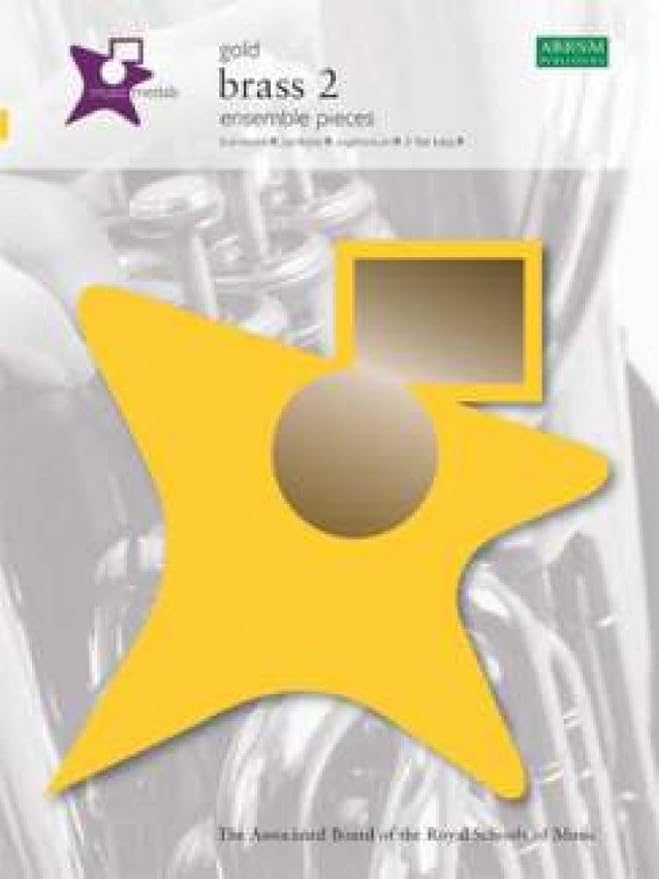 Music Medals Brass 2 Ensemble Pieces Gold