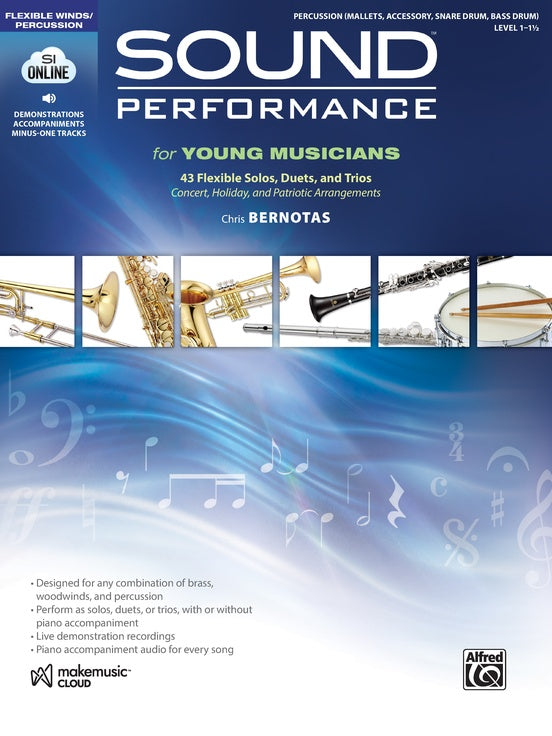 Sound Performance for Young Musicians Percussion Book/OA