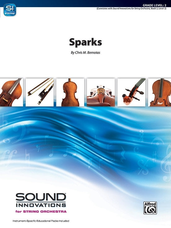 Bernotas Sparks String Orchestra Grade 2 Score/Parts