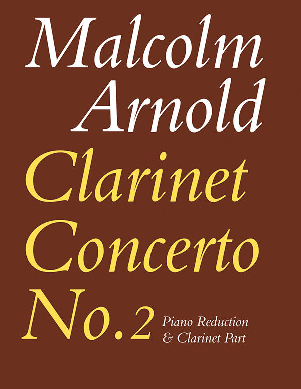 CLARINET CONCERTO NO 2 CLA/PNO
