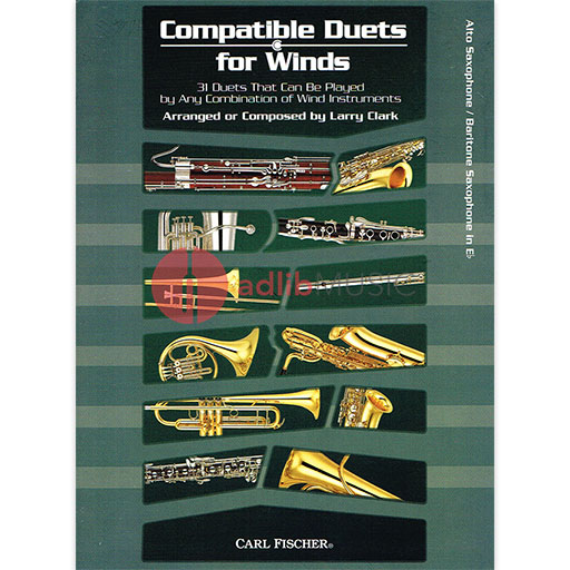 Compatible Duets For Winds Alto Saxophone