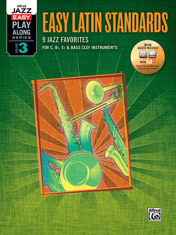 Alfred Jazz Easy PlayAlong Vol 3 Latin Standards