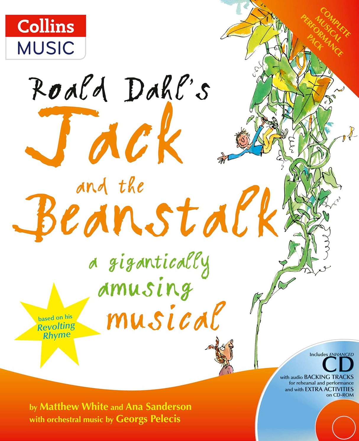 Roald Dahls Jack & the Beanstalk Bk/CD