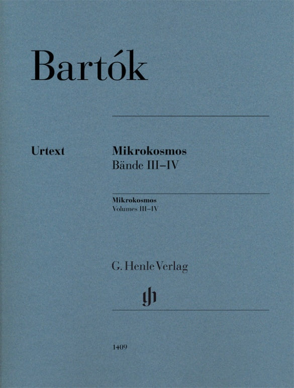 Mikrokosmos Volumes III-IV Piano Solo